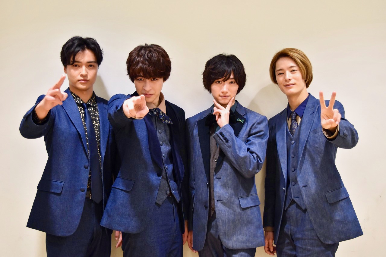 栗山航×塩野瑛久×西銘駿×定本楓馬「男劇団 青山表参道X」インタビュー - TVfan Web テレビファン ウェブ