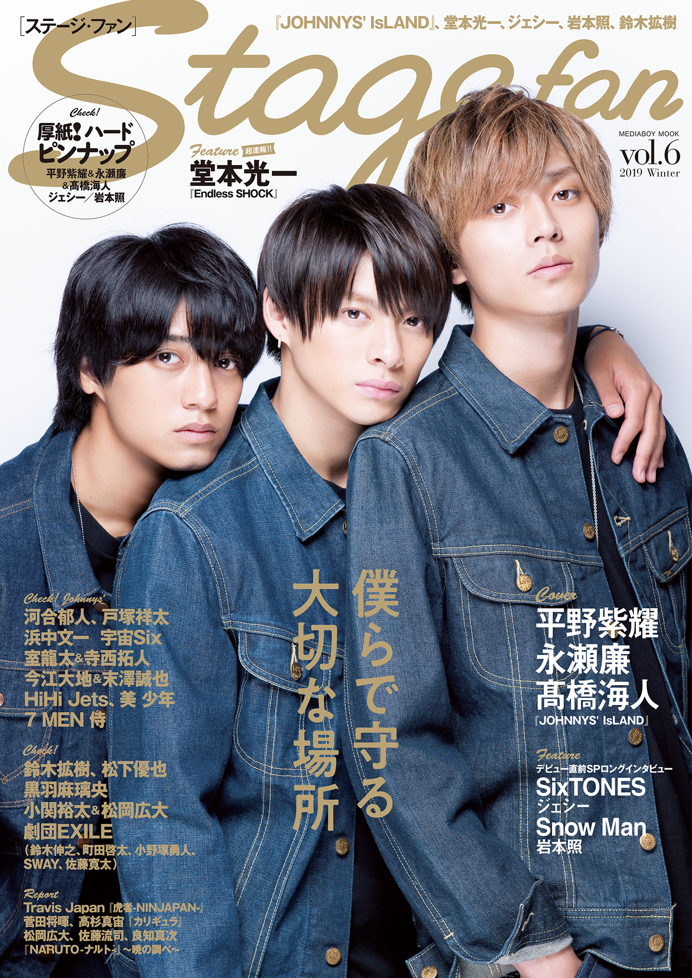 Stage fan Vol.6」2019年11月27日（水）発売！ - TVfan Web テレビ