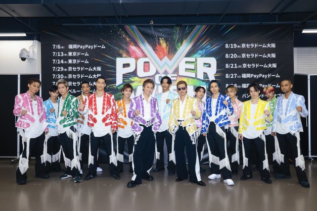 EXILE15人体制のドームツアー「EXILE LIVE TOUR 2022 “POWER OF WISH