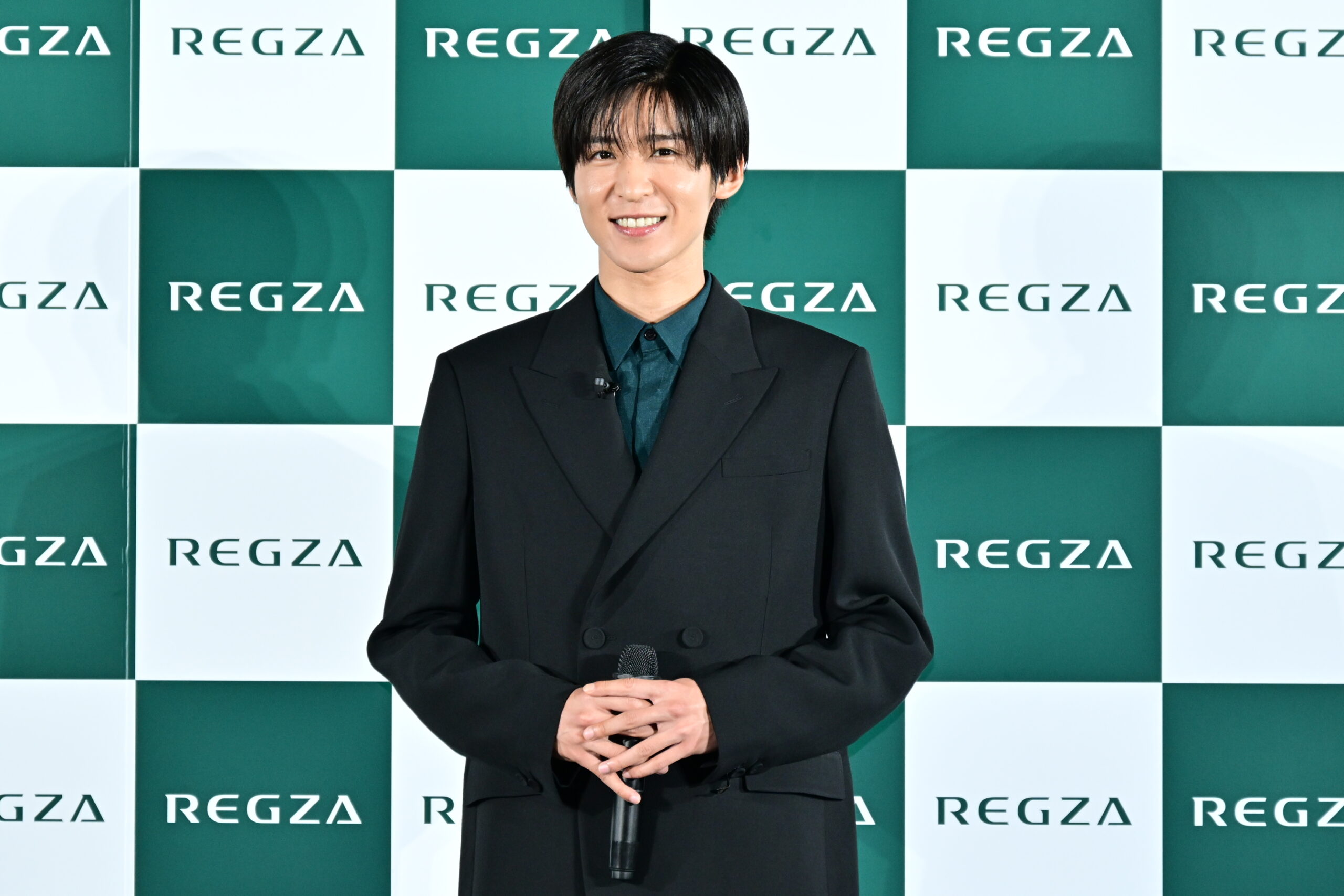 目黒蓮 「TVS REGZA新商品＆新ブランドアンバサダー発表会」 - TVfan