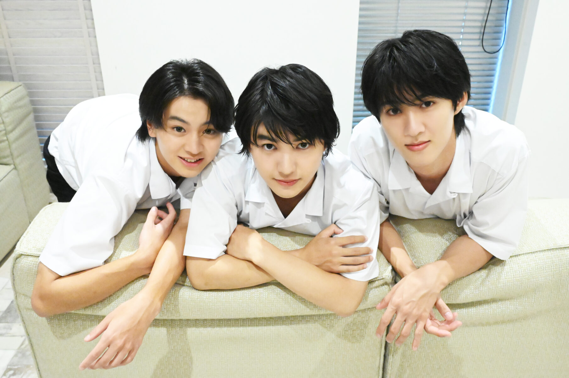 荒木飛羽&曽野舜太&藤本洸大インタビュー ドラマ「スメルズ ライク グリーン スピリット」 - TVfan Web テレビファン ウェブ