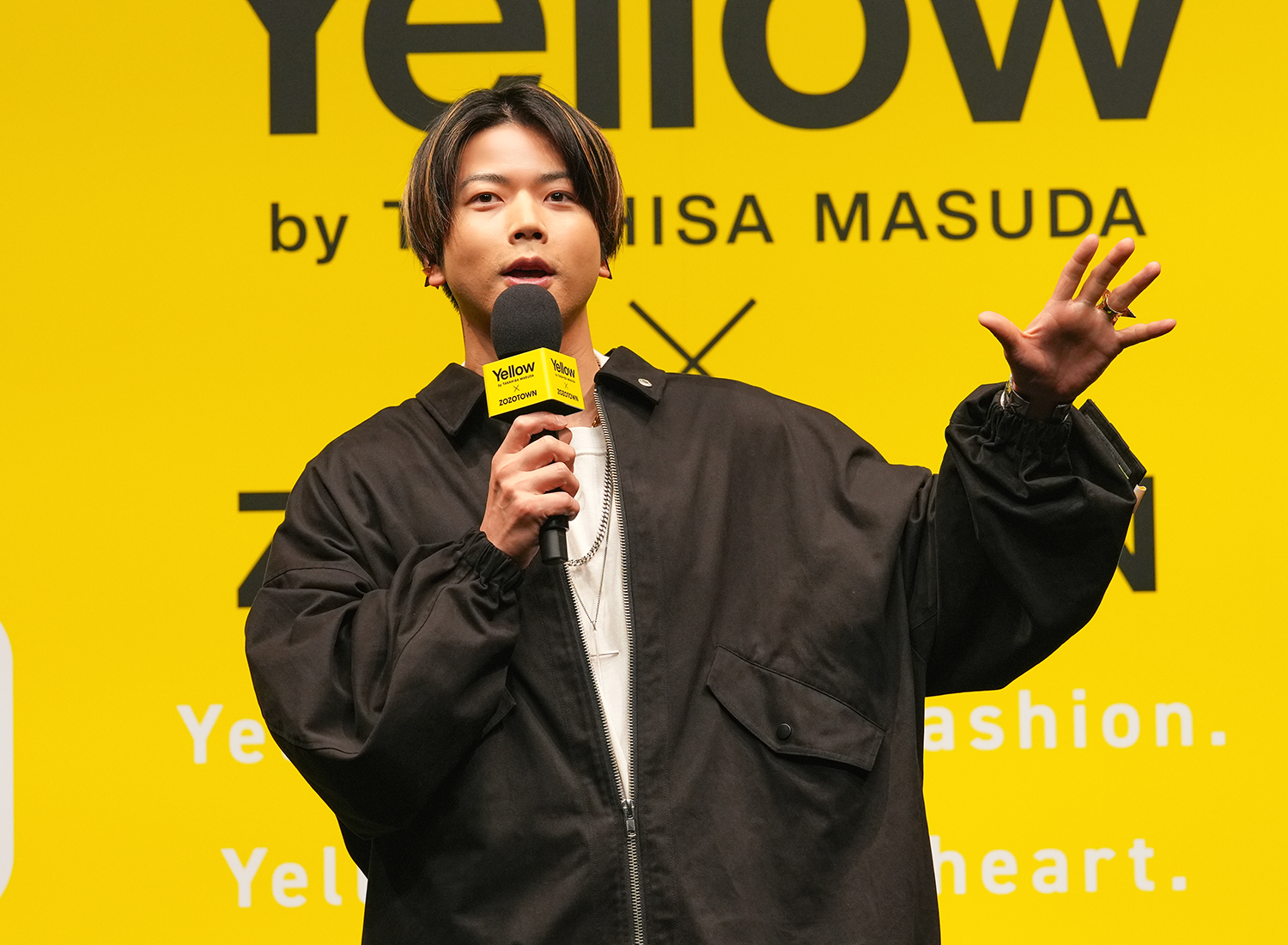 増田貴久の新ファッションブランド「Yellow by TAKAHISA MASUDA」発表